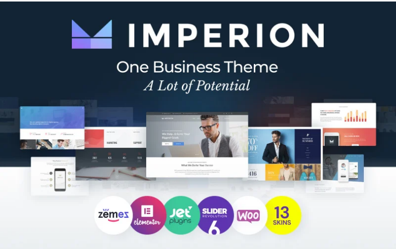 Imperion - Multipurpose Corporate WordPress Theme