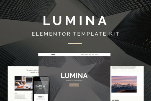 Lumina - Creatives & Business Elementor Template Kit