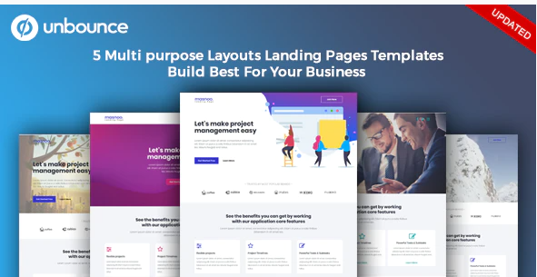 Masnoo – Multi-Purpose Template with Unbounce Page Builder — Theme by Themeforest