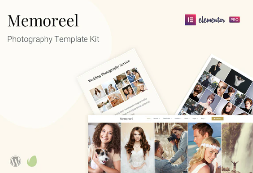 Memoreel - Photography Template Kit