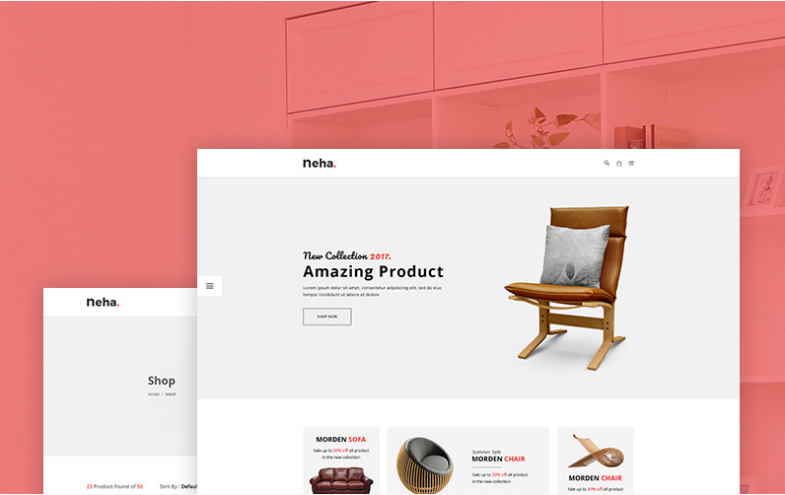 Neha - Minimal WooCommerce Theme