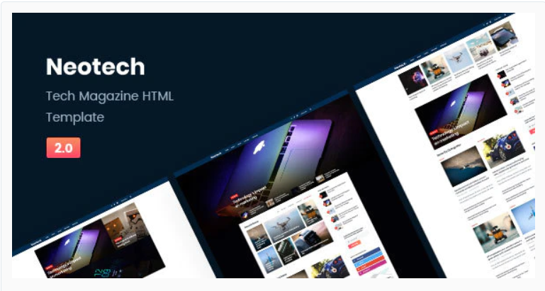 Neotech | Tech Magazine HTML Template