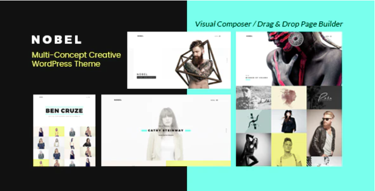 Nobel – Minimal & Versatile Multi-Concept Portfolio / Agency WordPress Theme — Theme by Themeforest