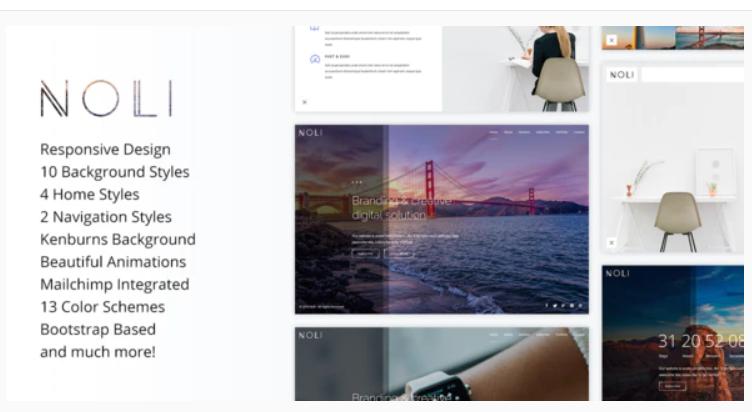 Noli - Responsive Coming Soon Template