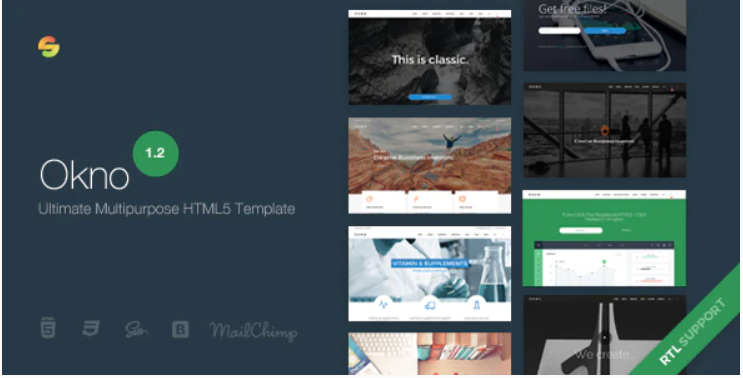 Okno - Ultimate Multipurpose HTML5 Template