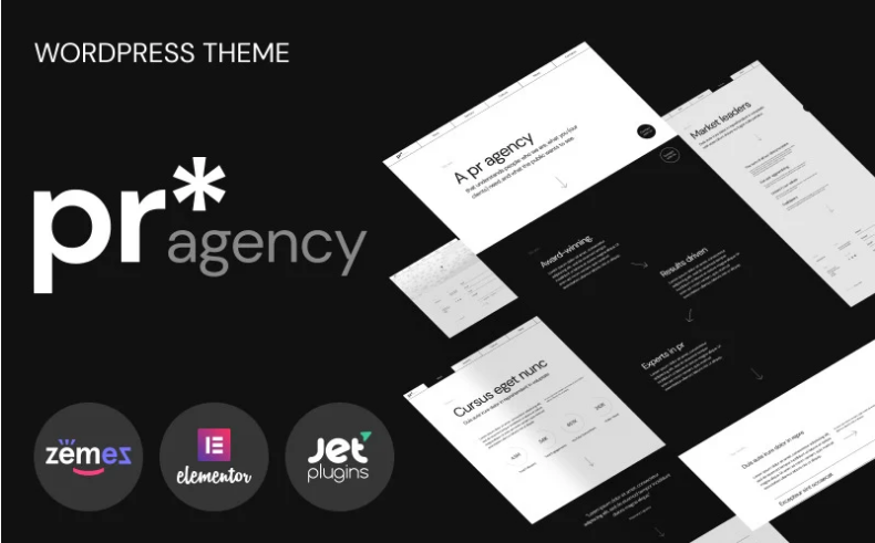 Product Image - PR Agency – PR Agency Elementor-based WordPress Theme