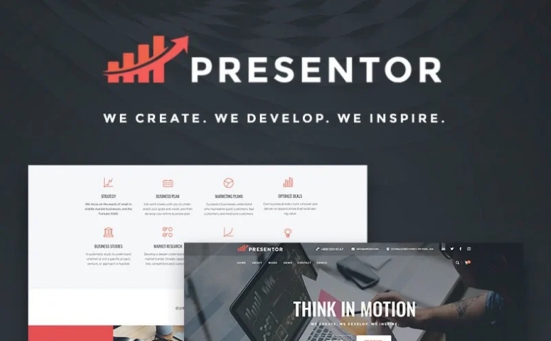 Presentor - Business WordPress Theme