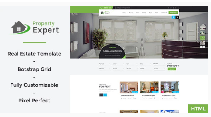 Property Expert - Real Estate HTML Template