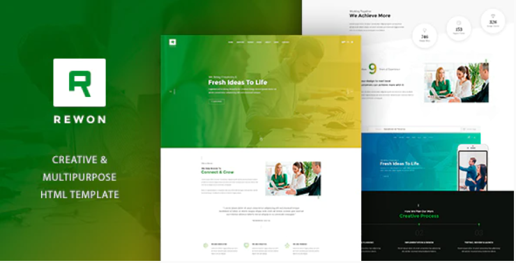 REWON - Multipurpose HTML Template