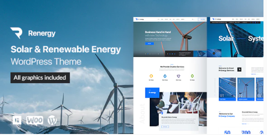 Renergy - Elementor Business WordPress Theme