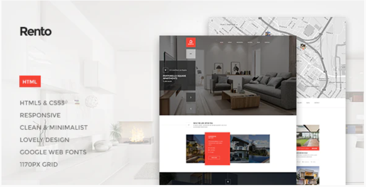 Rento - Real Estate HTML Theme