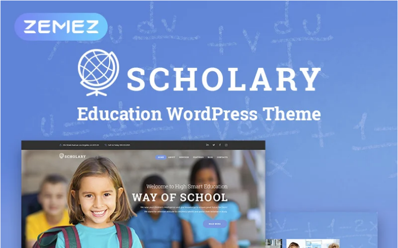 Scholary - Primary School WordPress Theme
