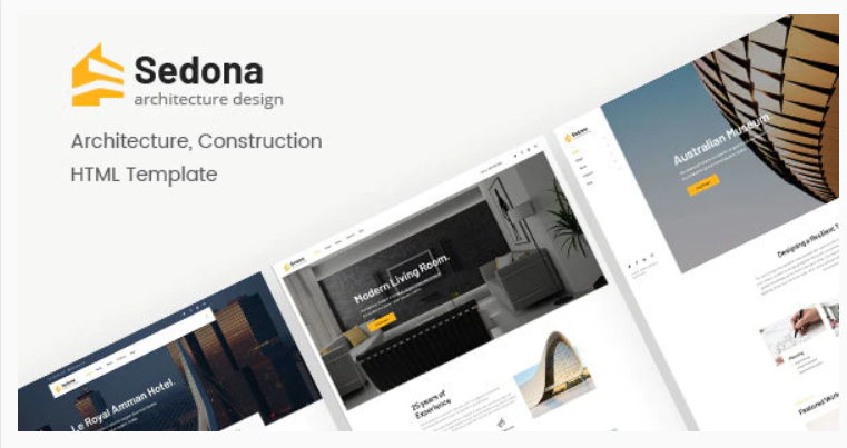 Sedona | Architecture & Construction HTML Template