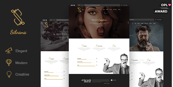 Silvana – Agency Unbounce Landing Page — Theme by Themeforest