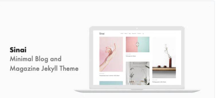 Sinai - Minimal Blog and Magazine Jekyll Theme