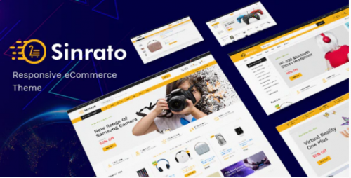 Sinrato – Electronics Prestashop Theme