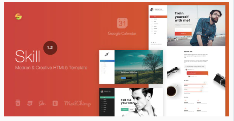 Skill - Modern & Creative HTML5 Template