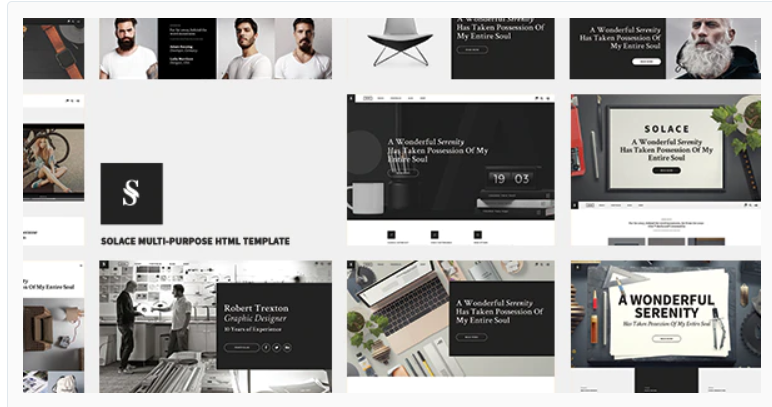 Solace | Highly Flexible Component Based HTML5 Template