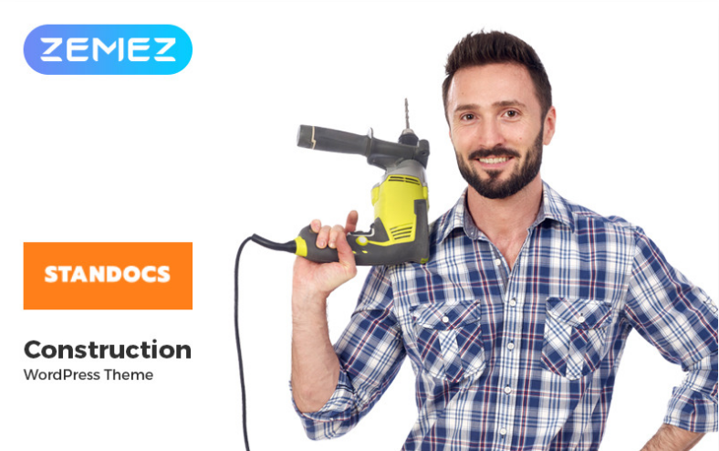 Standocs - Construction Company Elementor WordPress Theme