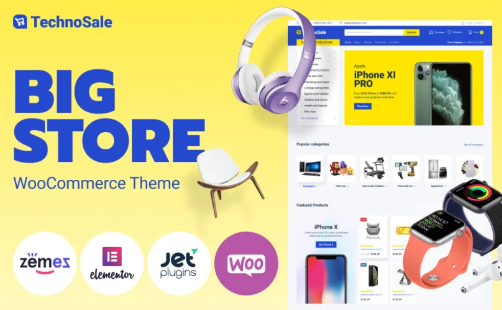 Product Image - TechnoSale – Modern Online ECommerce Grocery Store WooCommerce Theme Product Image - TechnoSale – Modern Online ECommerce Grocery Store WooCommerce Theme