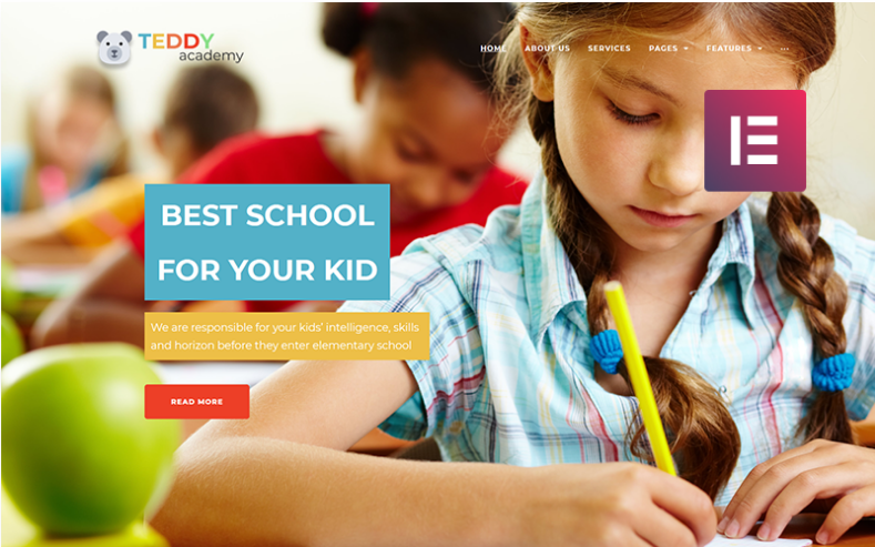 Product Image - Teddy Academy – Primary School Elementor WordPress Theme