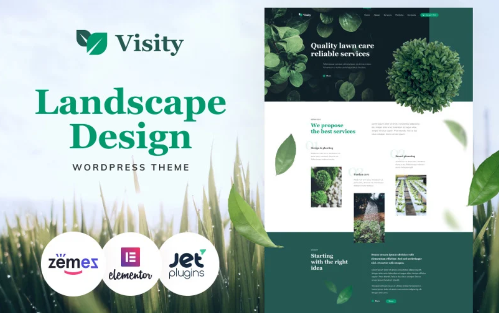 Product Image - Visity – Landscape Design with Elementor WordPress Theme Product Image - Visity – Landscape Design with Elementor WordPress Theme