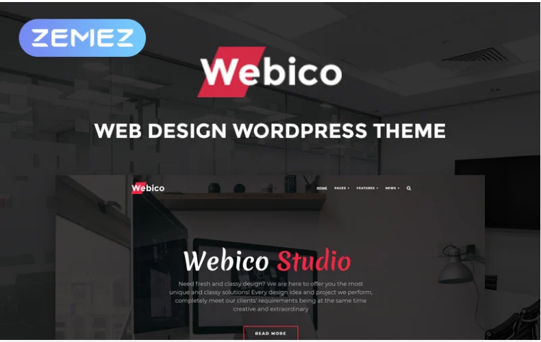 Webico - Web Design Elementor WordPress Theme
