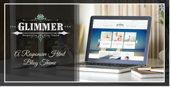 Glimmer - A Responsive HTML Blog Theme