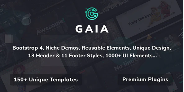 Gaia | A High Performance Creative Template