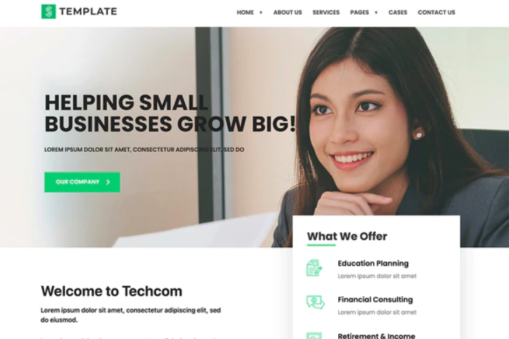 Techcom - Consulting Elementor Kit