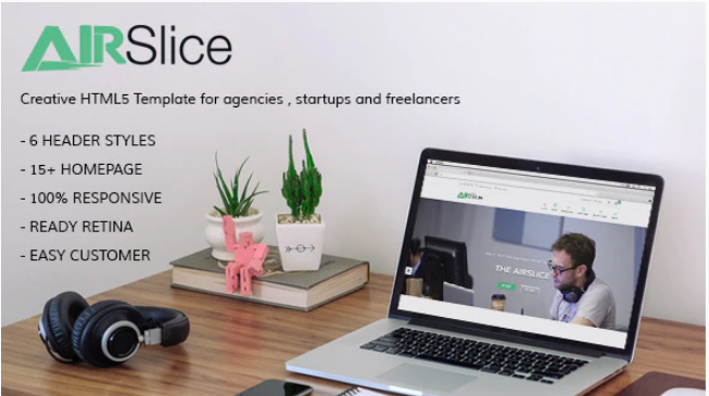 AirSlice - HTML Creative Responsive Template