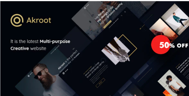 Akroot | It is the Multi-purpose Creative HTML5 Template
