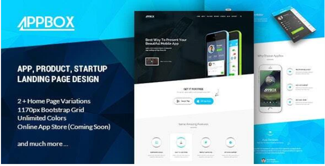 App Box - Landing HTML