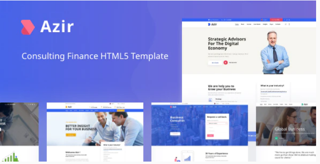Azir | Consulting Finance HTML5 Template