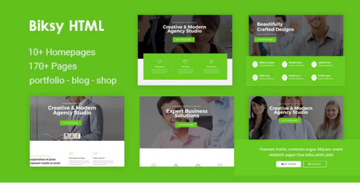 Biksy | Business HTML5 Template