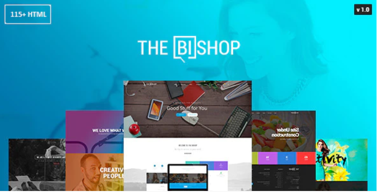 Bishop - Multi-Purpose One & Multi Page HTML Template
