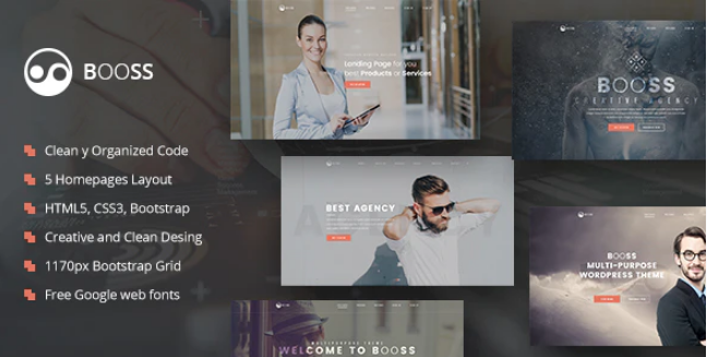 Booss | Creative Multipurpose Marketing HTML Template