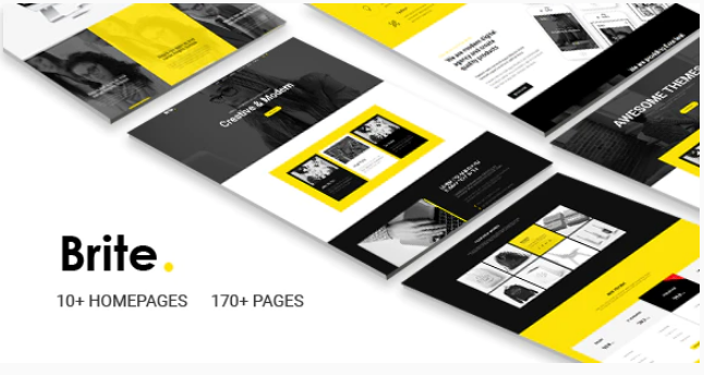Brite | Responsive MultiPurpose HTML5 Website Template | Business