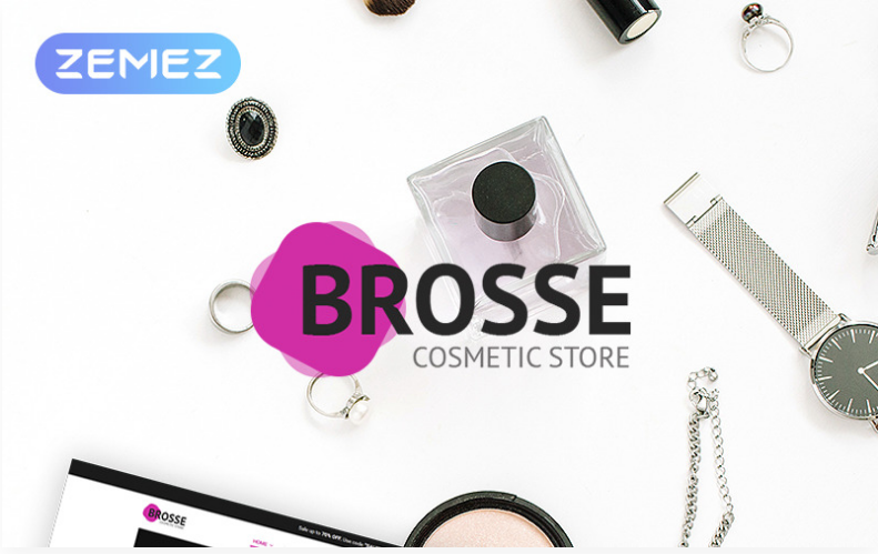 Brosse - Cosmetic Store Elementor WooCommerce Theme