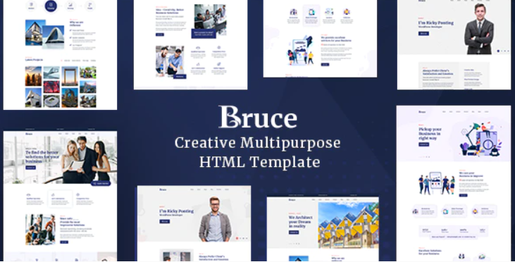 Bruce - Creative Multipurpose HTML Template