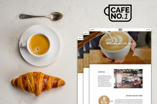 Cafe No.1 - Cafe & Restaurant Template Kit