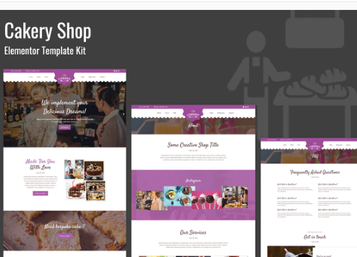 Product Image - Cakeryshop – Bakery Business Template Kit