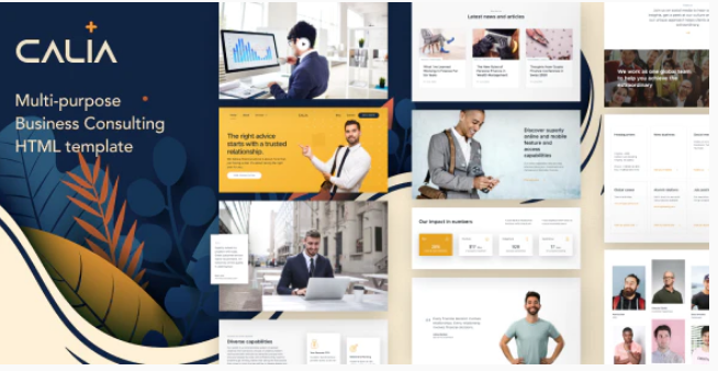 Calia - Business Consulting HTML Template