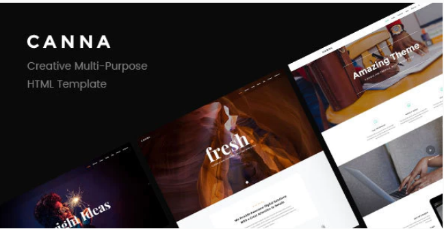 Canna – Creative Multi-Purpose HTML Template