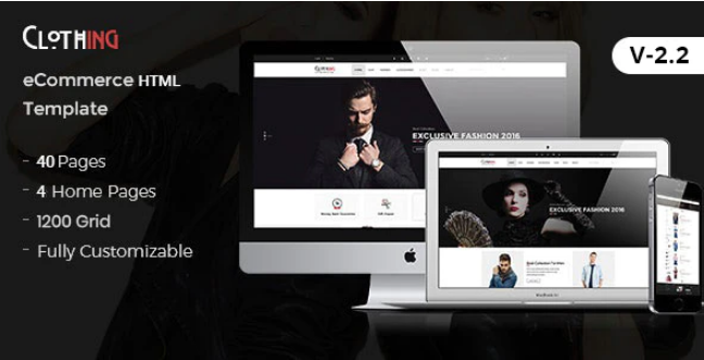 Clothing - eCommerce Fashion Template