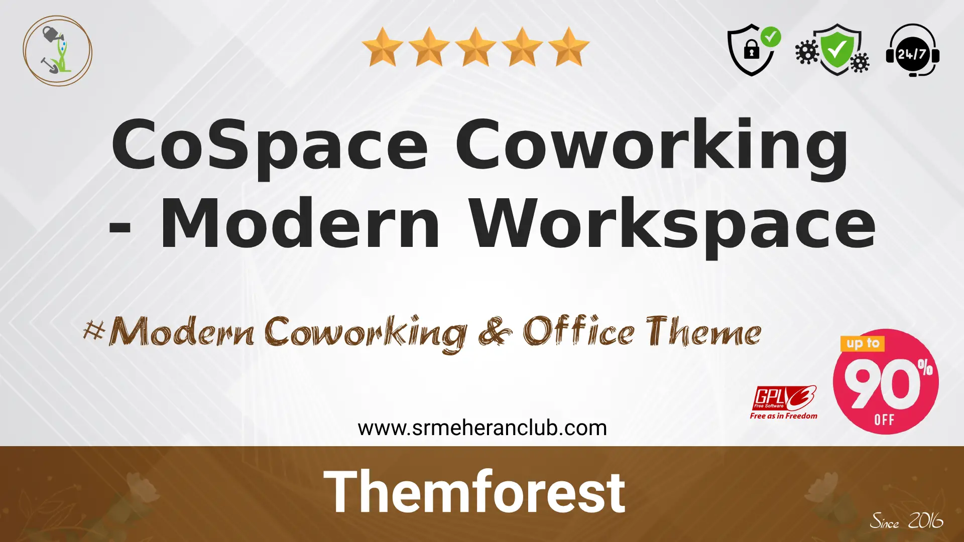 CoSpace Coworking – Modern Workspace — Theme by Themeforest