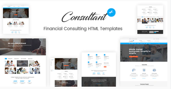 Consolution - Financial Consulting HTML Templates