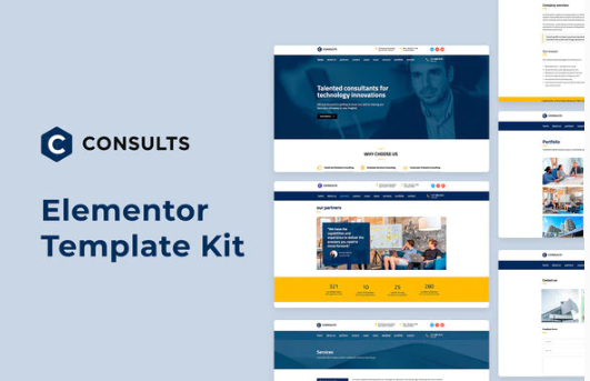 Product Image - Consults – Business Elementor Template Kit Product Image - Consults – Business Elementor Template Kit
