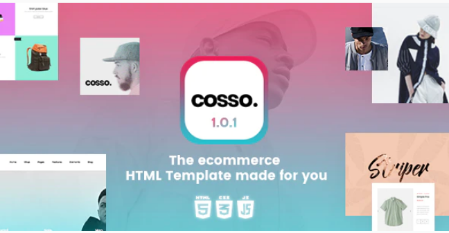 Cosso - Clean, Minimal Responsive HTML Template
