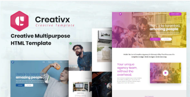 Creativx - Creative Multipurpose HTML Template